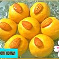 Shomi Noman's cooksnap of when they made Basan k ladoo.