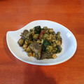 El cooksnap de Rocio Berna cuando hizo Garbanzos salteados al pesto.