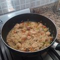 El cooksnap de Lucas Foncuberta cuando hizo Arroz con camarones 🍤🍤.