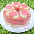 Cooksnap dari Mimi 4A Cookery untuk resep Pepe Terigu (kue lapis ban karet) Khas Betawi