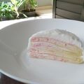 Cooksnap dari Galby Hasni untuk resep Strawberry mille crepe