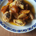 El cooksnap de Karen Lorent cuando hizo Pollo con manzana al horno (Olla Gm g).