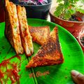 Mamta Bhandakkar's cooksnap of when they made चीज पोटॅटो सँडविच (cheese potato sandwich recipe in marathi).