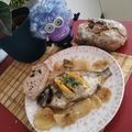 El cooksnap de jose_moravigo 666 cuando hizo Chuletas de cerdo con mostaza, miel y salteado de verduras.