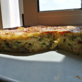 El cooksnap de Naxo Roig cuando hizo Quiche de calabacín y tomates.
