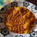 El cooksnap de Sandra Rovira cuando hizo Lentejas con arroz..😀.