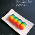 Cooksnap dari Dapur Ning Ayu untuk resep Mini Roll Rainbow Cake