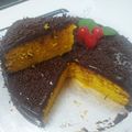 El cooksnap de juani Gernika cuando hizo Pastel de zanahoria y chocolate.