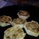 El cooksnap de Patry Rizzi cuando hizo Canastitas de pollo y queso.