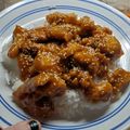 Lauren's cooksnap of when they made My Orange Chicken.
