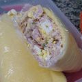 El cooksnap de Emanuel Mattos cuando hizo Pionono de atún.