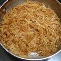 Preeti Chawla 's cooksnap of when they made Methi Saviya.