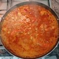 El cooksnap de MC cuando hizo Paella de merluza fácil.