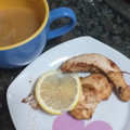 El cooksnap de Loli Liceran cuando hizo Pollo al limón estilo chino.