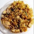 El cooksnap de Mili Argañaraz cuando hizo Pollo a la cacerola con papas!.