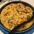 El cooksnap de Arancha Olaizola Bartolome cuando hizo Risotto de níscalos y calabaza.