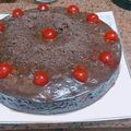صورة من Aya Abdallah، شاركها بعد تجربة وصفة كيكة الفستق بالشوكولا 😋
