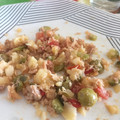 El cooksnap de Maguie cuando hizo Ensalada polonesa.