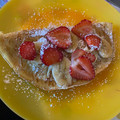 El cooksnap de Erendira Bernal cuando hizo Crêpes dulces caseras.