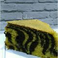 Cooksnap dari euisdeja untuk resep Zebra Butter Cake
