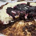 El cooksnap de Mia Vita CE cuando hizo Marquise de chocolate con dulce de leche, crema y frutos rojos.