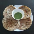 Keya Mandal's cooksnap of when they made আলু পরোটা(Aloo Paratha recipe in Bengali).