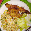 El cooksnap de Nicole cuando hizo Pescado frito.
