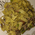 El cooksnap de Alwayshope Ivan cuando hizo Pasta con setas y gambas.