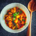 Anjushri Mandi's cooksnap of when they made আলু ফুলকপির তরকারি (Aloo fulkopir tarkari recipe in Bengali).