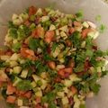 El cooksnap de Patricia Perez cuando hizo Pico de Gallo Tico (Chimichurri).