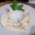El cooksnap de hugo Y Claudia cuando hizo Strogonoff de pollo.