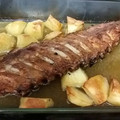 El cooksnap de Idoia Saenz Marin cuando hizo Costilla de cerdo caramelizada al horno.