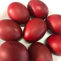 Cooksnap από Josephine Simkasi στη συνταγή Αυγά βαμμένα με ριζάρι