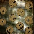 El cooksnap de Andrea Godoy cuando hizo Galletas de avena y Coco 🍪.