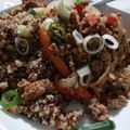 Taylor Topp Comacho's cooksnap of when they made Spiced Ground Beef (Garam Masala).
