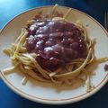 El cooksnap de Almendra Cubillos Vega cuando hizo Pasta con Salsa de Champiñones al Vino Tinto.