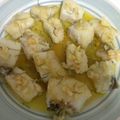 El cooksnap de Tamara Méndez López cuando hizo Bacalao con miel.