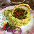 Debjani Dutta's cooksnap of when they made Rajma rice.