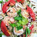 รูป Cooksnap ของ Piyamas เมื่อเขาทำ ยำมาม่าทะเล