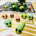 Cooksnap dari Juliana Tendeas untuk resep 23. Caterpillar Cookies “si ulil warna warni”