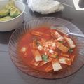El cooksnap de Patricia Torres cuando hizo Sopa de tortilla.