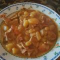 El cooksnap de Jone Sin Mas cuando hizo Carne guisada.
