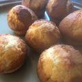 El cooksnap de Agostina duarte cuando hizo Muffins de arándanos.