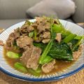 阿程 的 梅花肉炒芥蘭菜 cooksnap