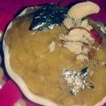 Rani Soni's cooksnap of when they made Moong Dal halwa.