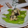 Allie幸福料裡 的 【元本山幸福廚房】涼拌蘆筍(素) cooksnap