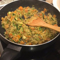 El cooksnap de Ana Rosello Ferreira cuando hizo Quinoa con verduras.