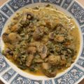 Cooksnap από Melina στη συνταγή Φρικασέ μανιτάρια με σπανάκι