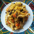 El cooksnap de MAYOCONEO cuando hizo CousCous de verduras y pollo.