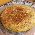 El cooksnap de Gabriela Vuillermoz cuando hizo Tortilla de zucchini y zanahoria.